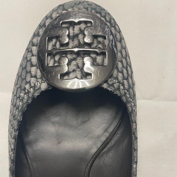 Tory Burch Snakeskin Pattern Flats - Picture 4 of 5